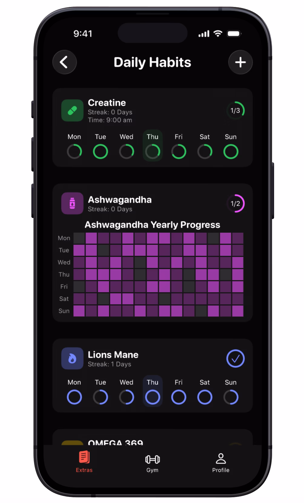 The 1% app habit tracker with daily check-ins, streaks, and consistency insights.