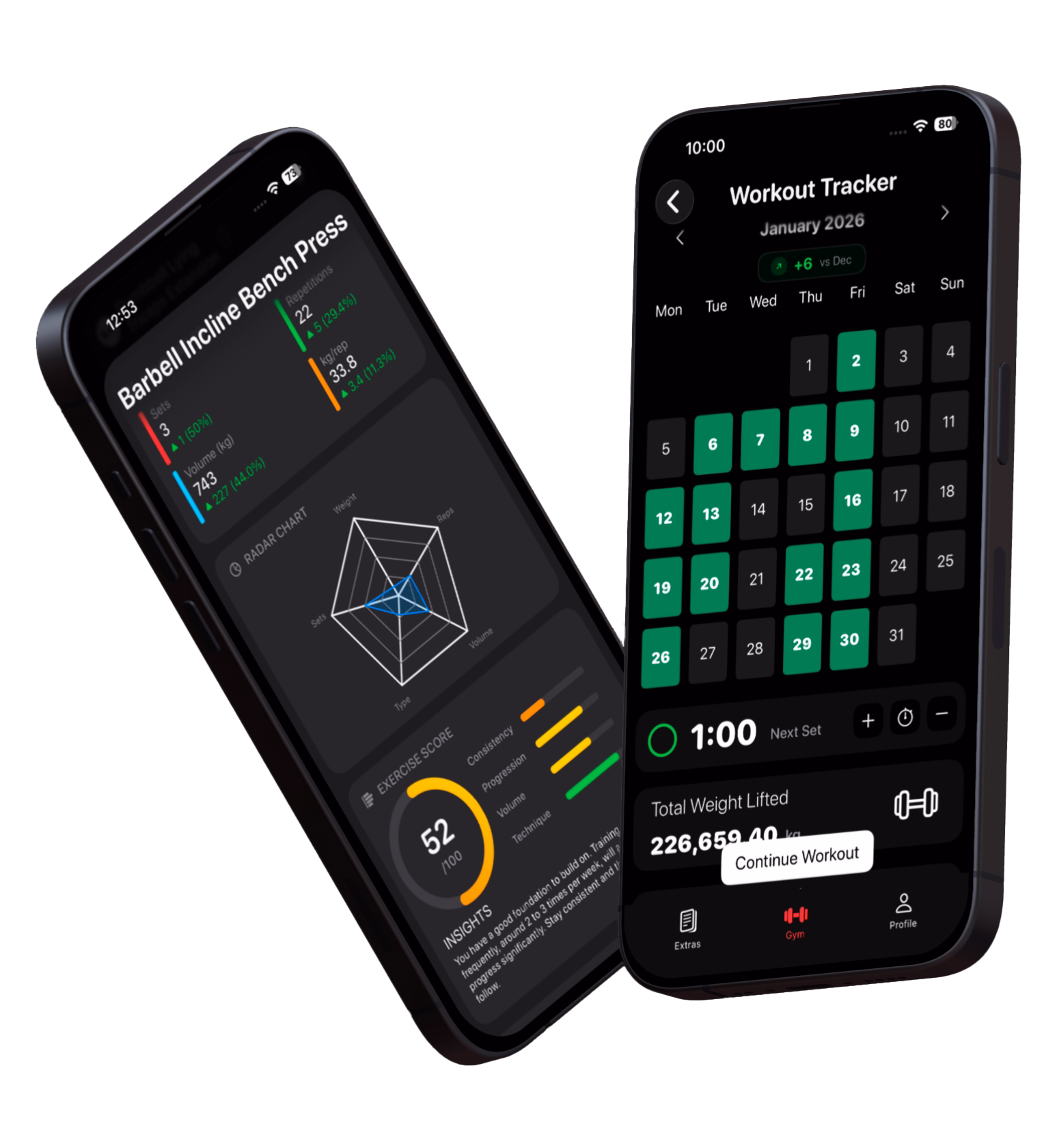 The 1% app hero showcase image presenting the main app interface.